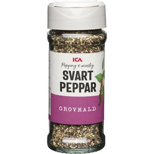 ICA Svartpeppar Grovmalen 41g