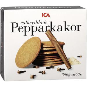ICA Välkryddade pepparkakor 300g