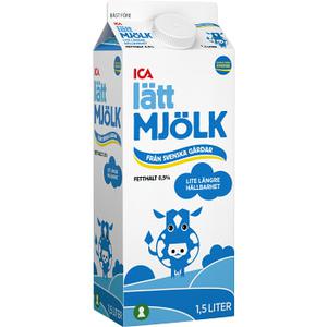 ICA Lättmjölk 1,5l