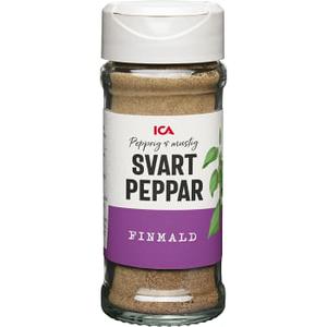 ICA Svartpeppar Finmalen 43g