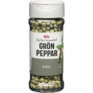 ICA Grönpeppar Hel 10g