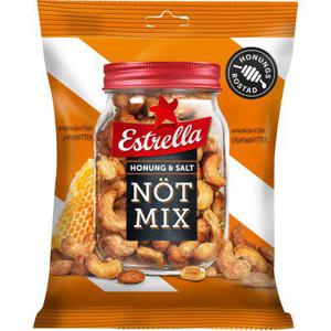 Estrella Nötmix Honung & Salt 175g