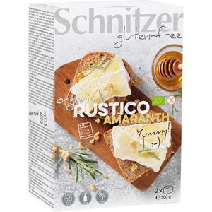 Schnitzer Bröd Rustico Amaranth Glutenfri EKO 500g