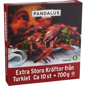 Pandalus Kräftor Turkiet Jumbo 10 St Frysta