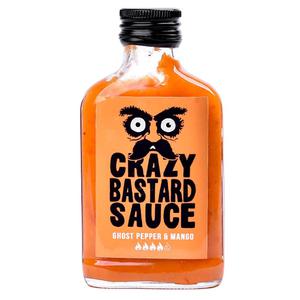 Crazy Bastard Ghost Pepper & Mango Hot Sauce