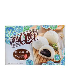 Taiwan Dessert Sesammochi med Kokos