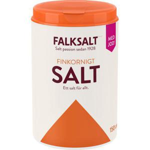 Falksalt Salt Finkornigt Med Jod 150g
