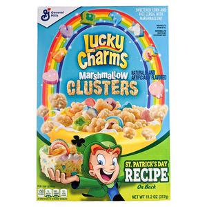 General Mills Lucky Charms Marshmallow Clusters Frukostflingor 317g