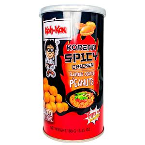 Koh-Kae Jordnötter Buldak Hot Spicy Chicken 180g.