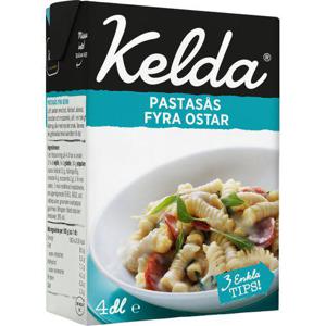 Kelda Pastasås Fyra Ostar 400ml