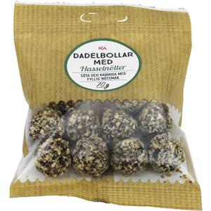 ICA Dadelbollar med Hasselnötter 70g