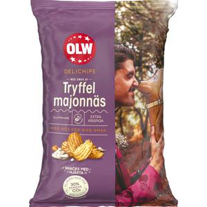 OLW Delichips Tryffelmajonnäs 150g Olw