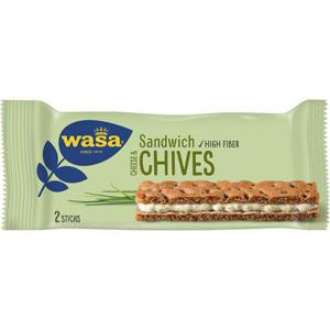 Wasa Sandwich Cream Cheese/Gräslök 37g bröd