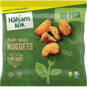 Hälsans kök Sojanuggets Fryst 700g Hälsans Kök