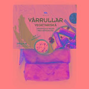 ICA Asia Vårrullar vegetariska 4st 290g