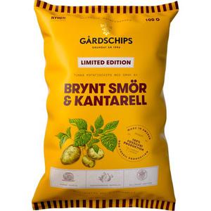 Gårdschips Chips Brynt Smör Kantarell 100g