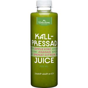 ICA Selection Juice Kallpressad Äpple Kiwi ananas spenat & citron 700ml