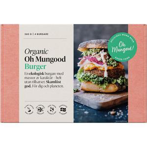 Oh Mungood Mungburgare Fryst EKO 4x90g !