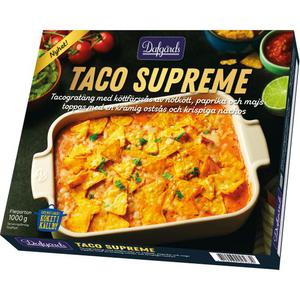 Dafgårds Taco Supreme Fryst 1kg