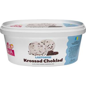 SIA Glass Gräddglass Chokladkross Laktosfri 0,75L Sia Glass