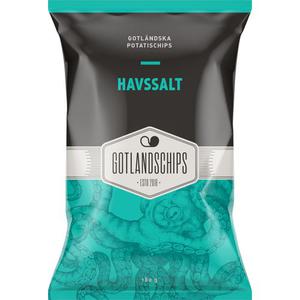 Gotlandschips Chips Havssalt 180g