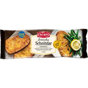 Scan Schnitzel Fryst 600g