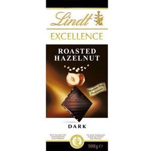 Lindt EXCELLENCE Mörk Chokladkaka Rostad Hasselnöt100g