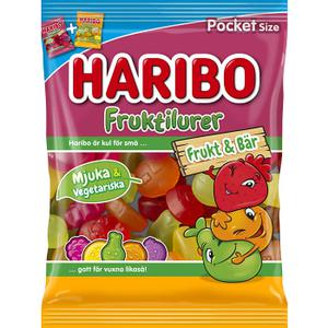 Haribo Godis Fruktilurer Frukt & Bär 80g
