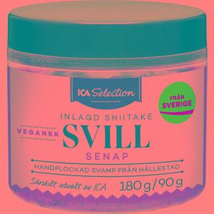 ICA Selection Svill Inlagd Shiitake & Senap vegansk 180g