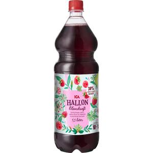 ICA Blandsaft Hallon 1,5l