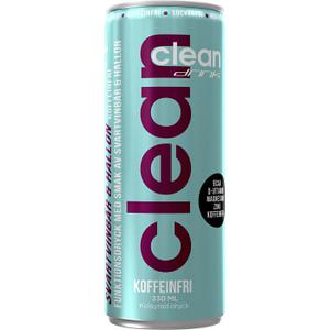 Clean drink Energidryck BCAA Svartvinbär Hallon 33cl