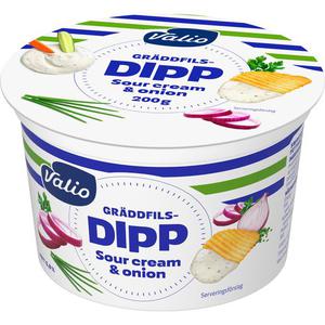 Valio Gräddfilsdipp Sourcream & Onion 200g