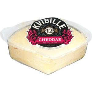 Kvibille Cheddar 32% 12M ca 500g