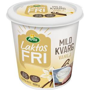 Arla Mild Kvarg Vanilj Laktosfri 1000g