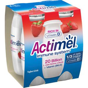 Actimel Drickyoghurt Jordgubb 4x100g