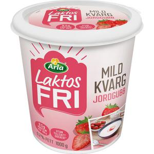 Arla Mild Kvarg Jordgubb Laktosfri 1000g
