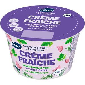 Valio Crème Fraiche Vitlök & Örter Laktosfri 200g