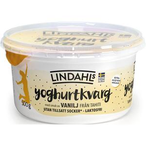 Lindahls Yoghurtkvarg Vanilj Laktosfri 0,3% 500g