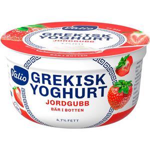 Valio Grekisk Yoghurt Jordgubb Laktosfri 4,7% 150g