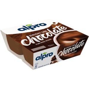 Alpro Soyadessert Mörk Choklad 4x125g