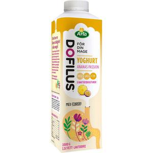 Arla Dofilus Yoghurt Ananas & Passion Laktosfri 1000g