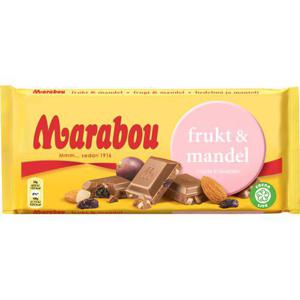 Marabou Chokladkaka Frukt & Mandel 200g
