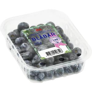 ICA Blåbär 125g klass 1 Rosa bandet