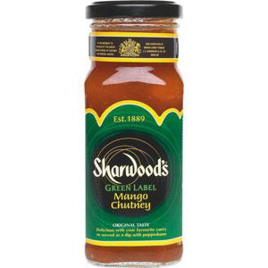 Sharwoods Mango Chutney Green 360g