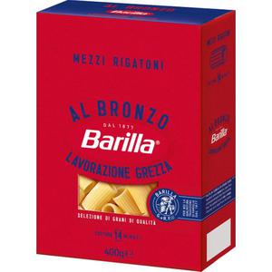 Barilla Pasta Rigatoni Al Bronzo 400g