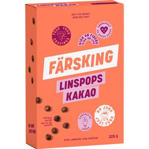Färsking Flingor LinsPops Kakao 325g