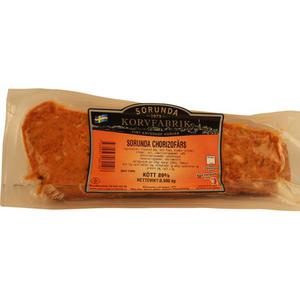 Sorunda Korv Chorizofärs 500g