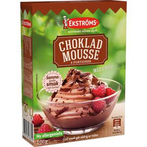 Ekströms Chokladmousse 106g