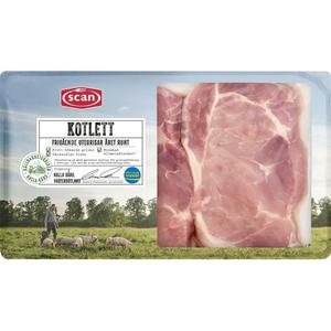 Scan Kotlett av Hållbarhetsgris 2-p 300g
