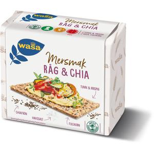 Wasa Knäckebröd Råg & Chia 245g